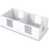PawHut 2 Room Whelping Box for Dogs, 65" Puppy Whelping Pen with Clear Panels & Adjustable Entrance, for Small Dogs