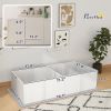PawHut Whelping Box for Puppies and Dogs w/ Waterproof Pee Pad & Adjustable Door for Medium, Small Dogs, 77" x 38" x 19"