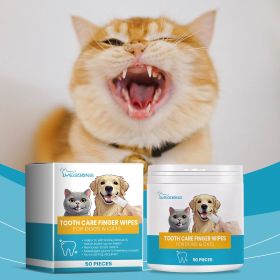 Pet Cleaning Teeth, Dental Plaque, Cleansing Repair, Refreshing Care Finger Cots (Option: Indescribable)