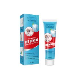 Igbon Pet Toothpaste Fresh Breath Removes Bad Breath Cleans Tartar Cats And Dogs Universal Edible Oral Care Toothpaste (Option: 1pcs)